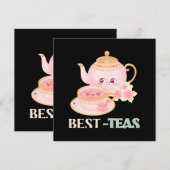 Carte Amateurs de thé Best-Teas (Devant / Derrière)