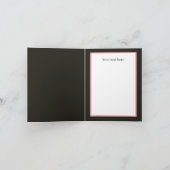 Carte Amateurs de vache mignonne personnalisable (Intérieur)