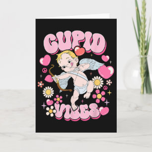 Carte Ambiance Cupidon Saint-Valentin Groovy Bonne Saint