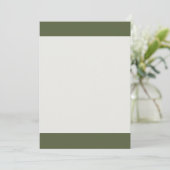 Carte Ambre massif couleur Sherwood (Debout devant)