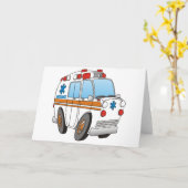 Carte Ambulance (Fleur jaune)