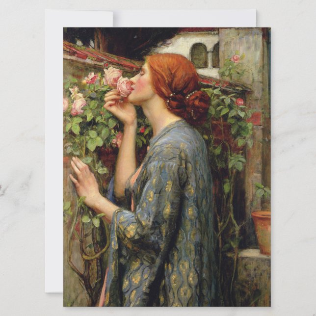 Carte Âme du Rose John William Waterhouse (Devant)