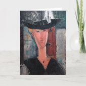 Carte Amedeo Modigliani - Madame Pompadour (Devant)