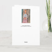 Carte Amedeo Modigliani - Une fille avec une blouse Polk (Dos)