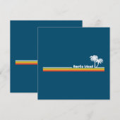 Carte Amelia Island Floride (Devant / Derrière)