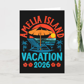 Carte Amelia Island Floride 2026 Vacances Plage Été V