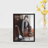 Carte Améliorer l'âge Anniversaire (Fleur jaune)