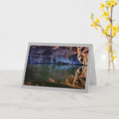 Carte Aménagez le canard ensoleillé de blanc de rivière (Fleur jaune)