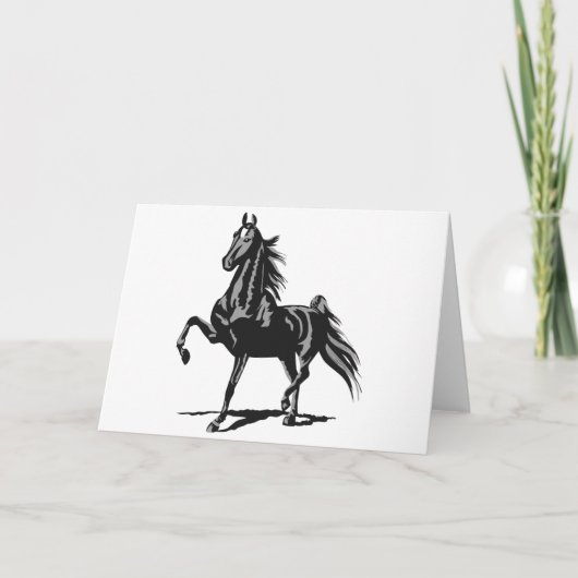 Carte Américain Saddlebred (Devant)