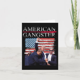 Carte Américain Trump Gangster