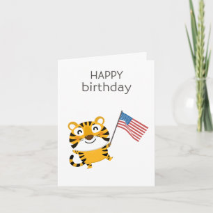 Carte American Birthday Card - Joyeux anniversaire