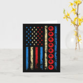 Carte American Cue Sports Drapeau Athletic Billiards 4èm (Fleur jaune)