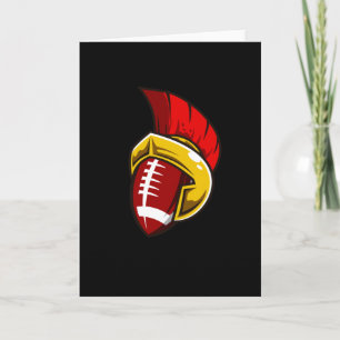 Carte American Football Spartan Football Player Team