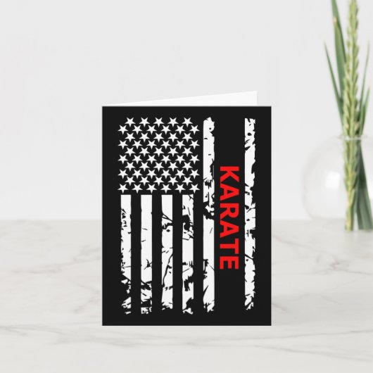 Carte American Karate (Devant)