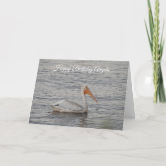 Carte American Pelican sur le Mississippi Anniversaire