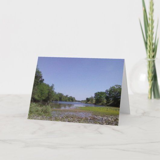 Carte American River Sacramento, CA (Devant)