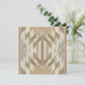 Carte American Southwest Desert Colors Inspired Artwork (Debout devant)