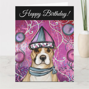 CARTE AMERICAN STAFFORDSHIRE TERRIER