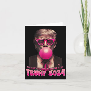 Carte Amérique Favorite Condamné Felon Rose Trump Bubl