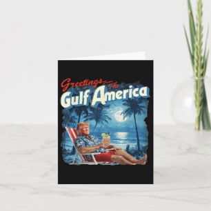 Carte Amérique Golfe Trump 2024 Retro Beach Amérique des