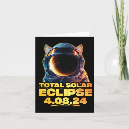 Carte Amérique Totalité 4.08.24 Total Éclipse Solaire Ch (Devant)