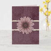 Carte Âmes sœurs définissent l'amour (Fleur jaune)