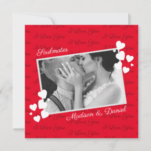 Carte Ames sœurs Je t'aime Photo personnalisée Saint-Val