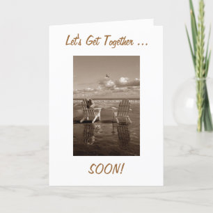 CARTE AMI-ALLONS-NOUS RAPIDEMENT - CADRE DE PLAGE