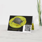 Carte Ami Anniversaire Primroses Jaunes - Sundrops (Dos)