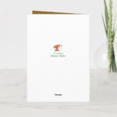 Carte Ami Anniversaire Une Bénédiction Raccoons mignons (Dos)