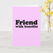 CARTE AMI AVEC AVANTAGES (Fleur jaune)