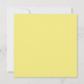 Carte Ami conversation jaune coeur Saint Valentin (Dos)