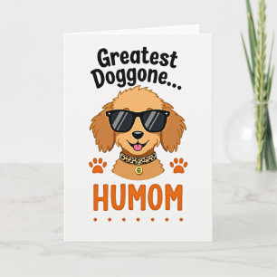 Carte ami cool chien tacheté