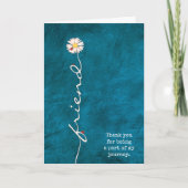 Carte Ami Daisy avec Ladybugs (Devant)