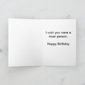 Carte Ami drôle Anniversaire (Intérieur)