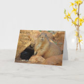 Carte Ami fête des pères (Fleur jaune)