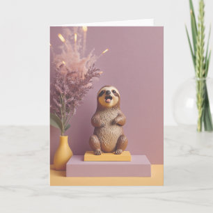 Carte Ami Furry d'anniversaire pour toujours