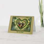 Carte Ami Happy Fête des pères mignonne et drôle (Devant)