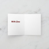 Carte Ami Joyeuse Saint-Valentin (Intérieur)