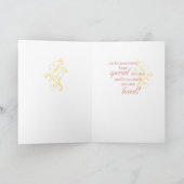 Carte Ami, juste une note tournesol (Intérieur)