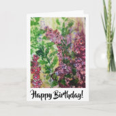Carte Ami Nature Anniversaire (Devant)