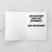 Carte Ami Porté Drôle Anniversaire (Intérieur)