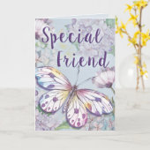 Carte Ami spécial (Fleur jaune)