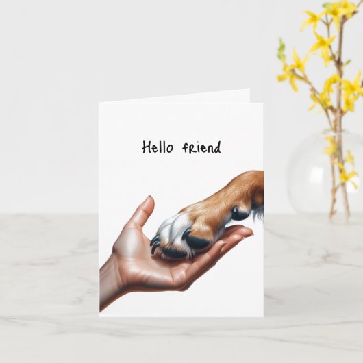 Carte Ami Spécial À Chaque Occasion (Fleur jaune)