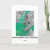 Carte Amical Dolphin Pod (Dos)