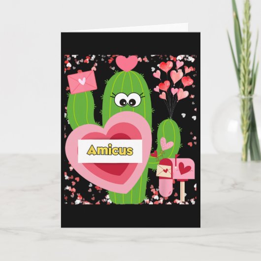 Carte Amicus Valentin (Devant)