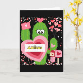 Carte Amicus Valentin (Fleur jaune)