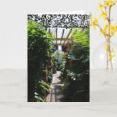 CARTE AMIE, AMOUR, HUMOUR. L'ANNIVERSAIRE DE MON DOIGT (Fleur jaune)