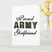 Carte Amie fière d'armée (Fleur jaune)