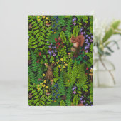 Carte Amimies et plantes des bois (Debout devant)